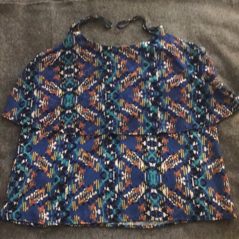 Flowy Print Top